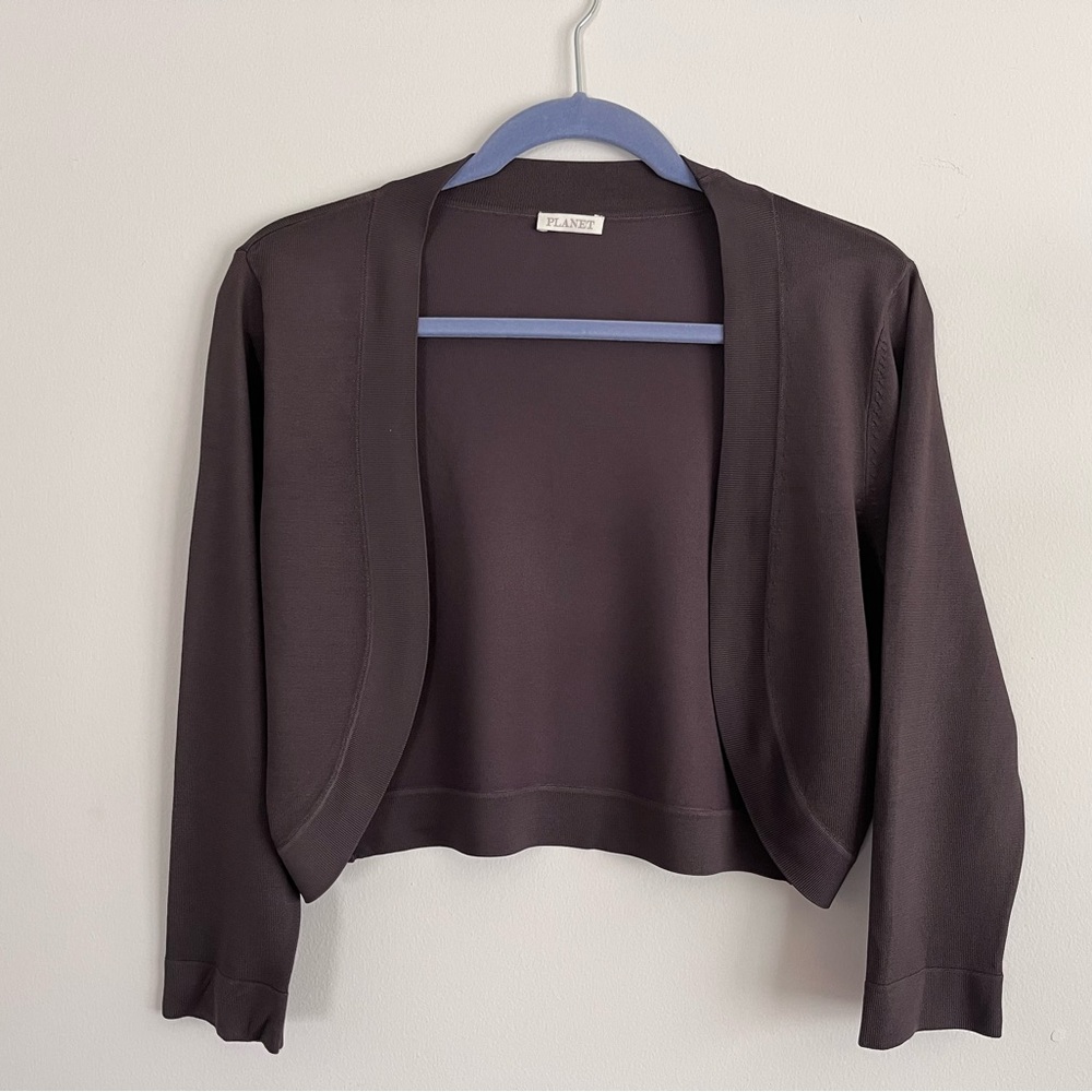 Classy bolero crop cardigan by PLANET